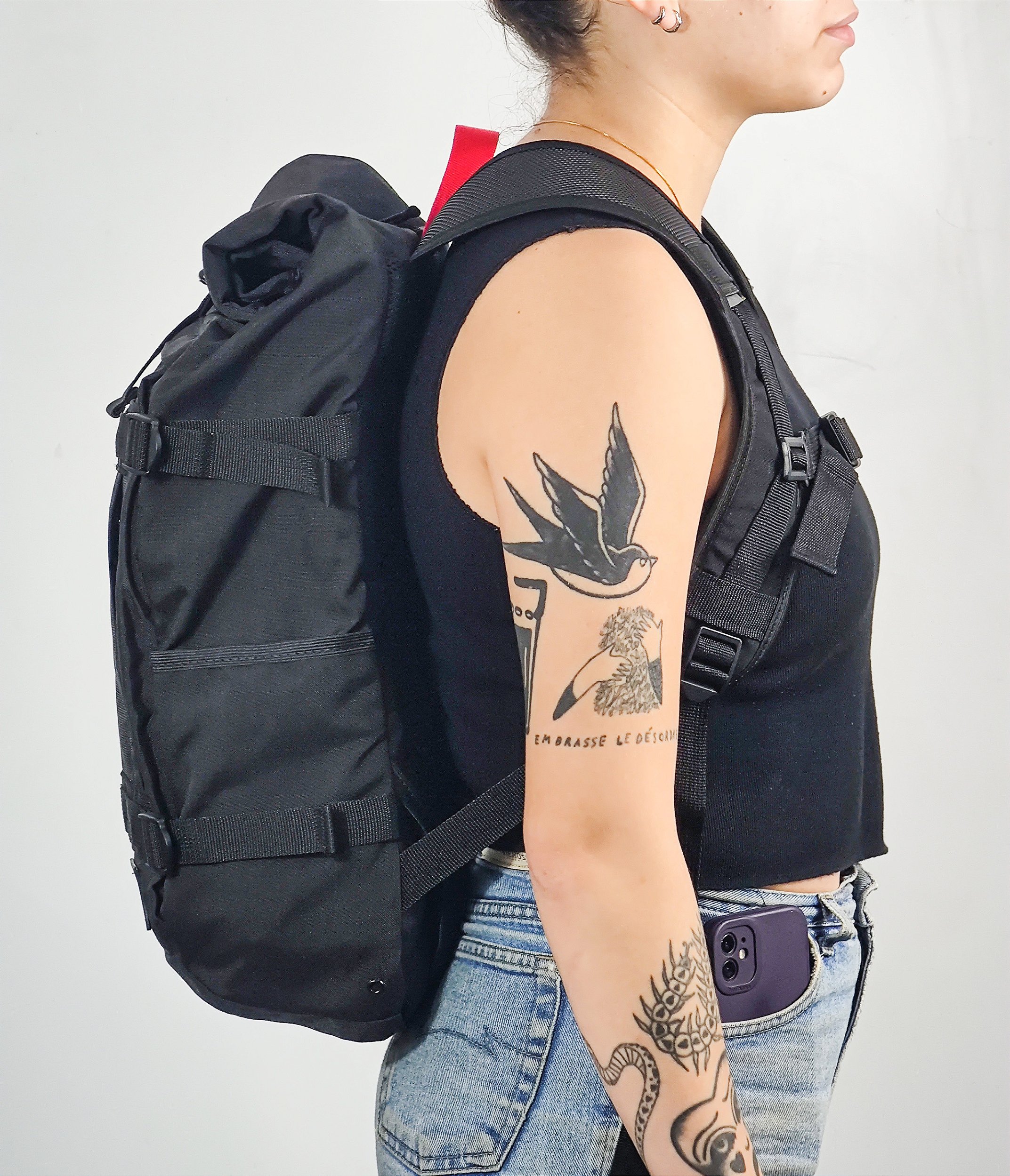 Drei Pro Night 20L Preta - (2c)² Bags