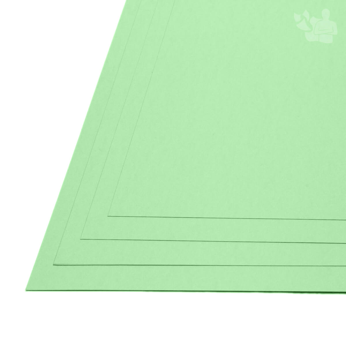 Papel Offset Colorido Verde 180g A4 210x297mm Supperpapel 9 Anos 7587