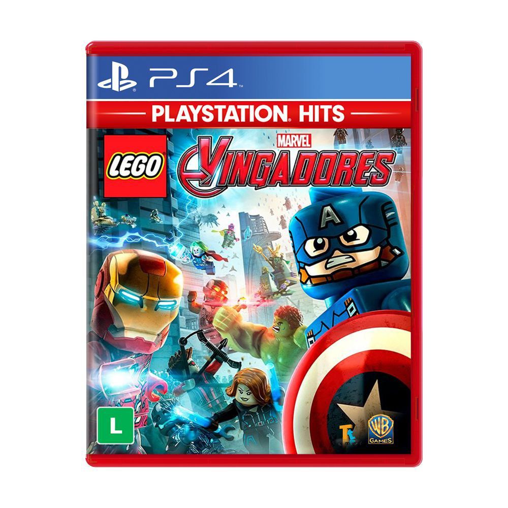 Lego Marvel Super Heroes - Jogo usado PS4