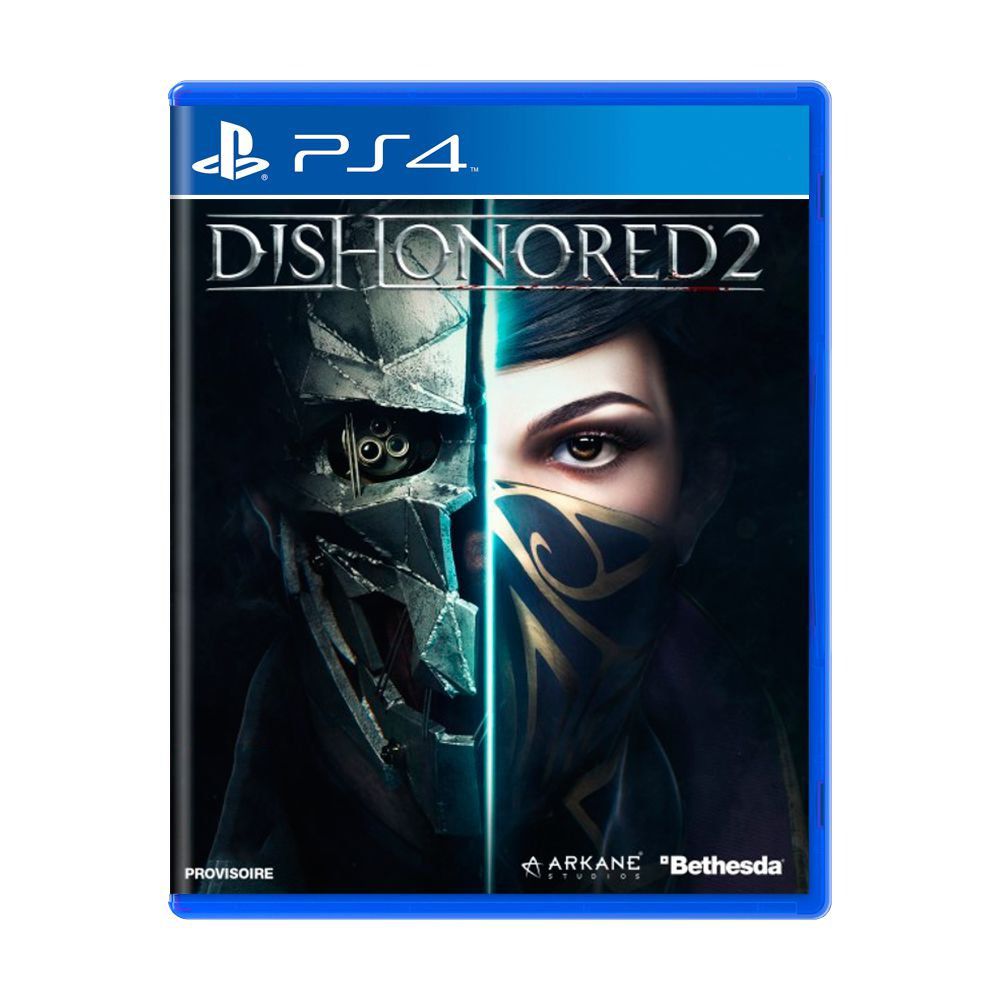 Jogo Dishonored 2 - Ps4 - Mídia Física Original