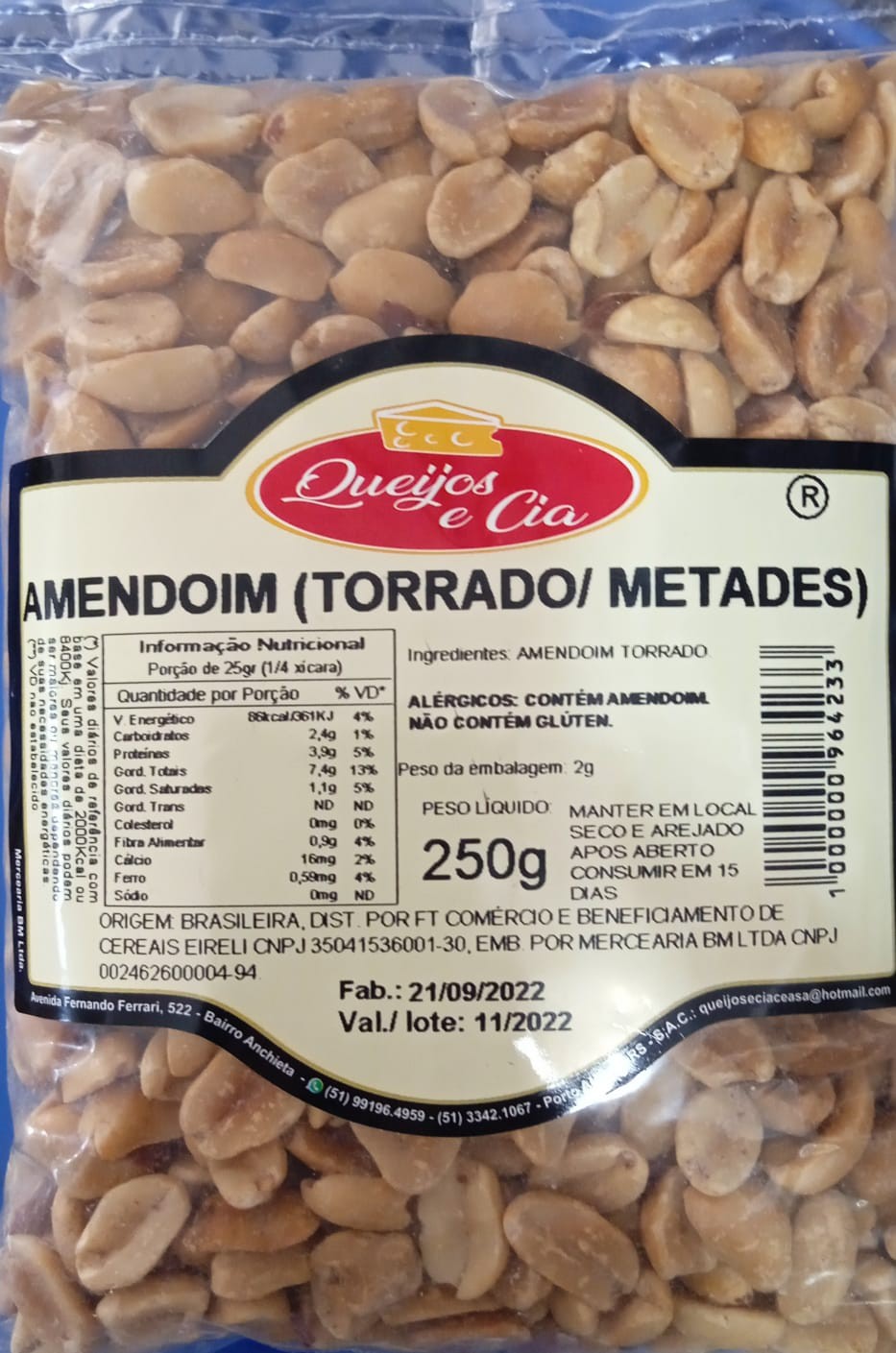 Amendoim Torrado - SOS Feira - A sua feira online de frutas, verduras e  legumes