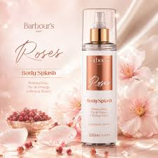 BODY SPLASH BARBOUR'S - Roses (Pimenta Rosa, Flor de Pêssego, Almiscar ...