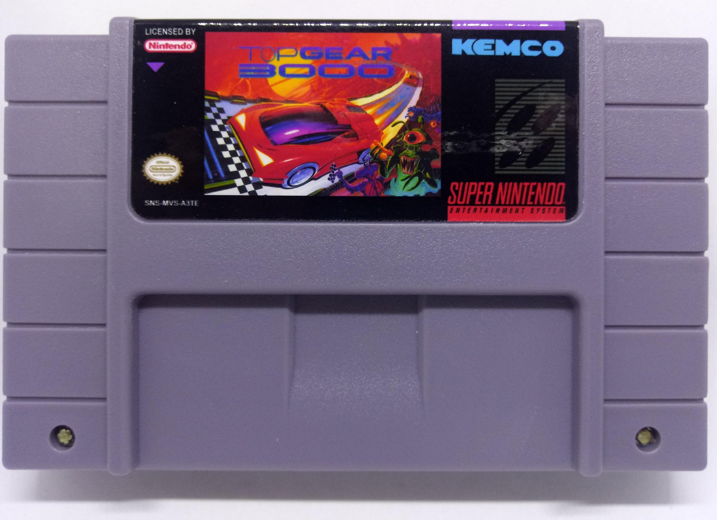 Cartucho Fita Top Gear 1 Para Super Nintendo Snes