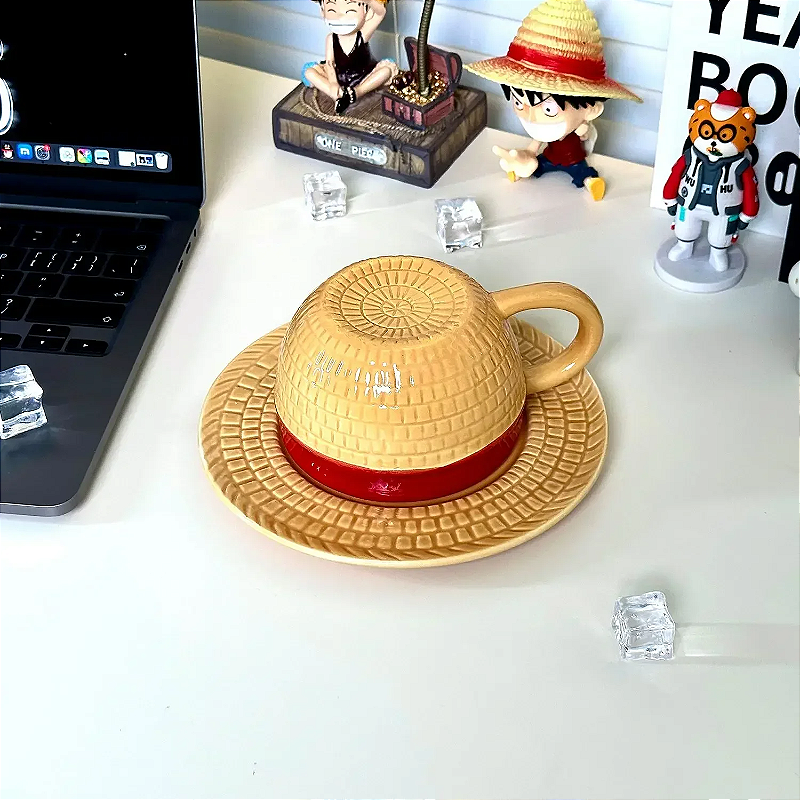 Luffy R 64 Xícara Monkey D. Luffy Hat - Canecas One Piece - Colecionáveis, Action ...
