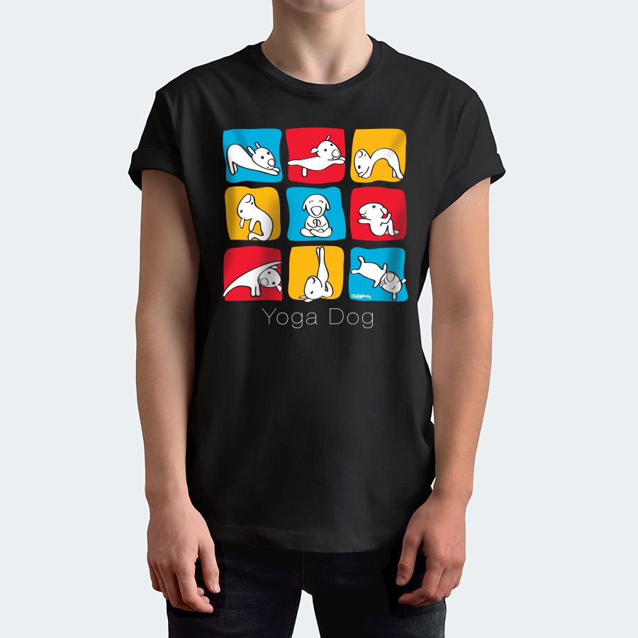 Camiseta Yoga Dog - Cão Bandido - Camisetas de Cachorro