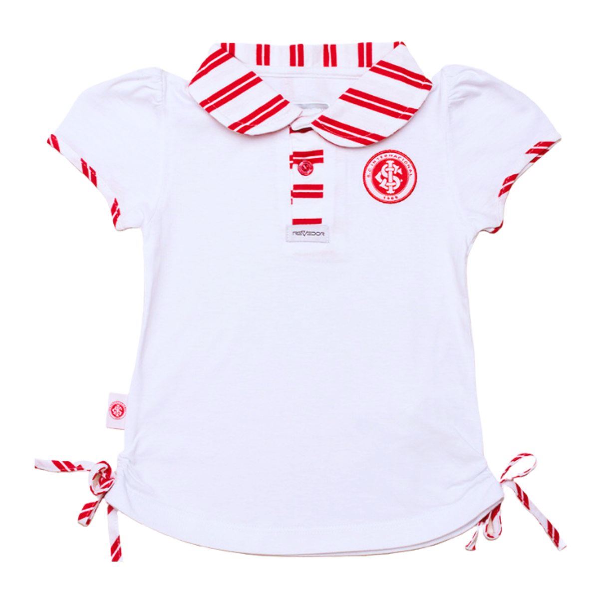 Camisa Polo Infantil Internacional Feminina Oficial - Cia Bebê