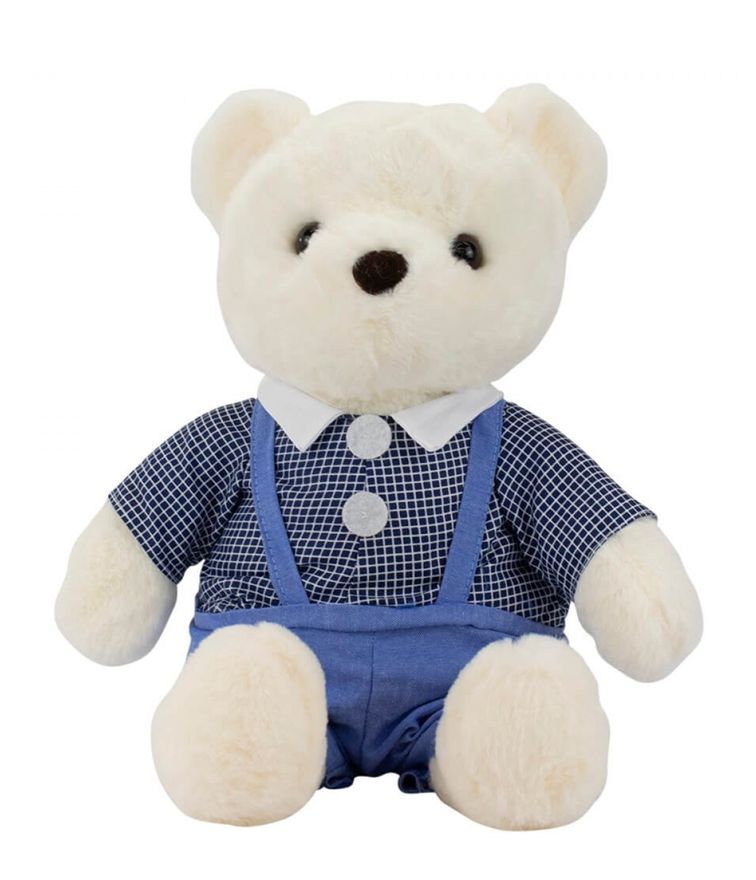 Conjunto Bebê Menina Urso Laço Branco/Rosa