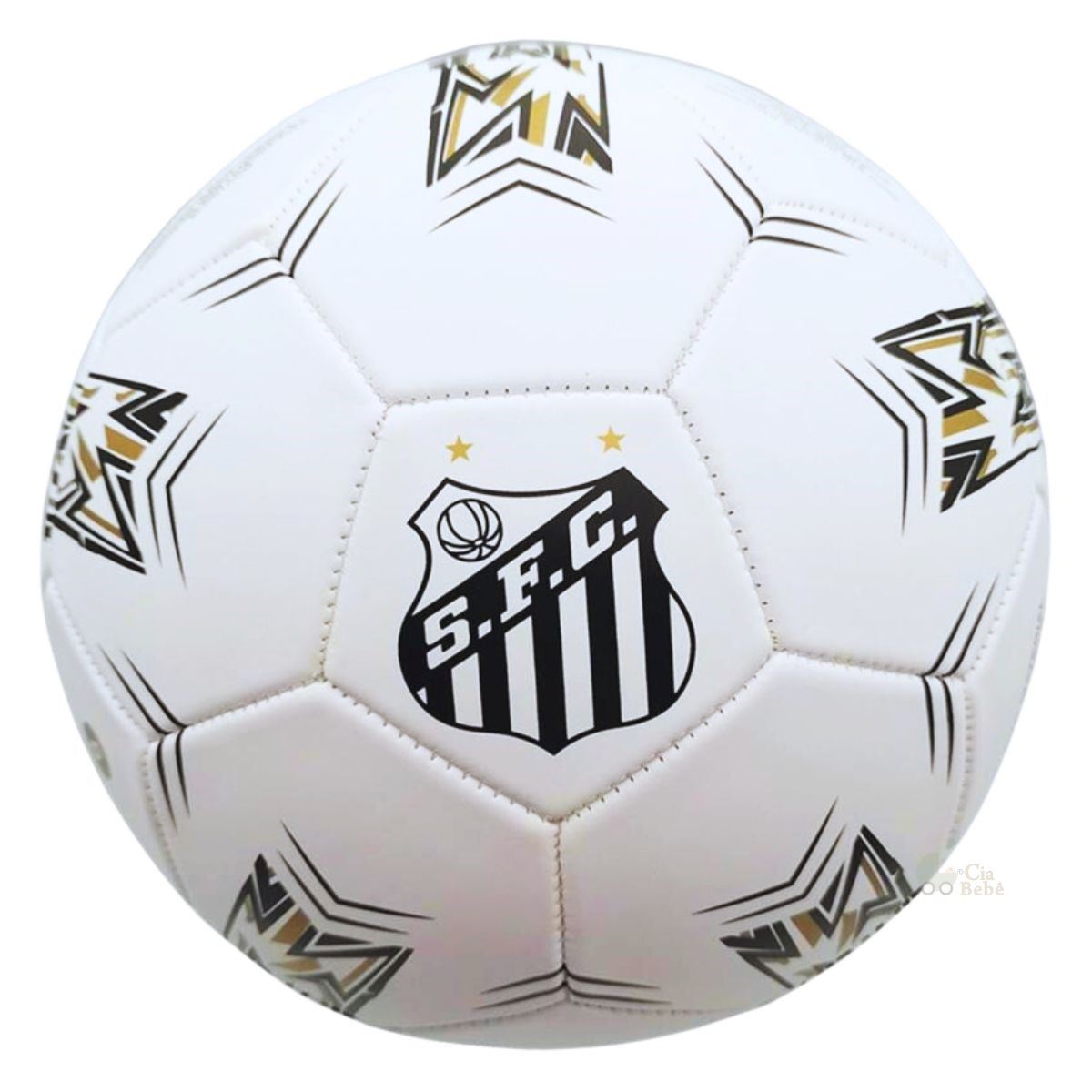 Bola de Futebol Colorida de Pelúcia Vermelha e Preta Grande