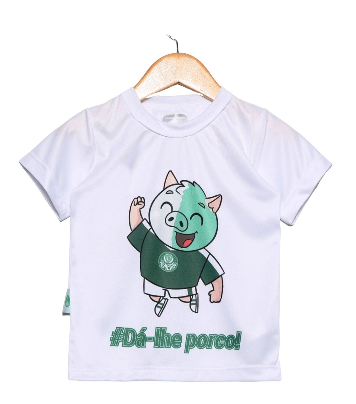 Camiseta Infantil Palmeiras Mascote - Cia Bebê