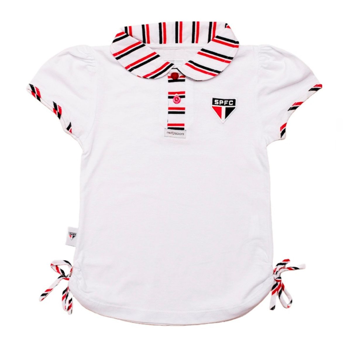 Camiseta Infantil São Paulo Feminina - Cia Bebê