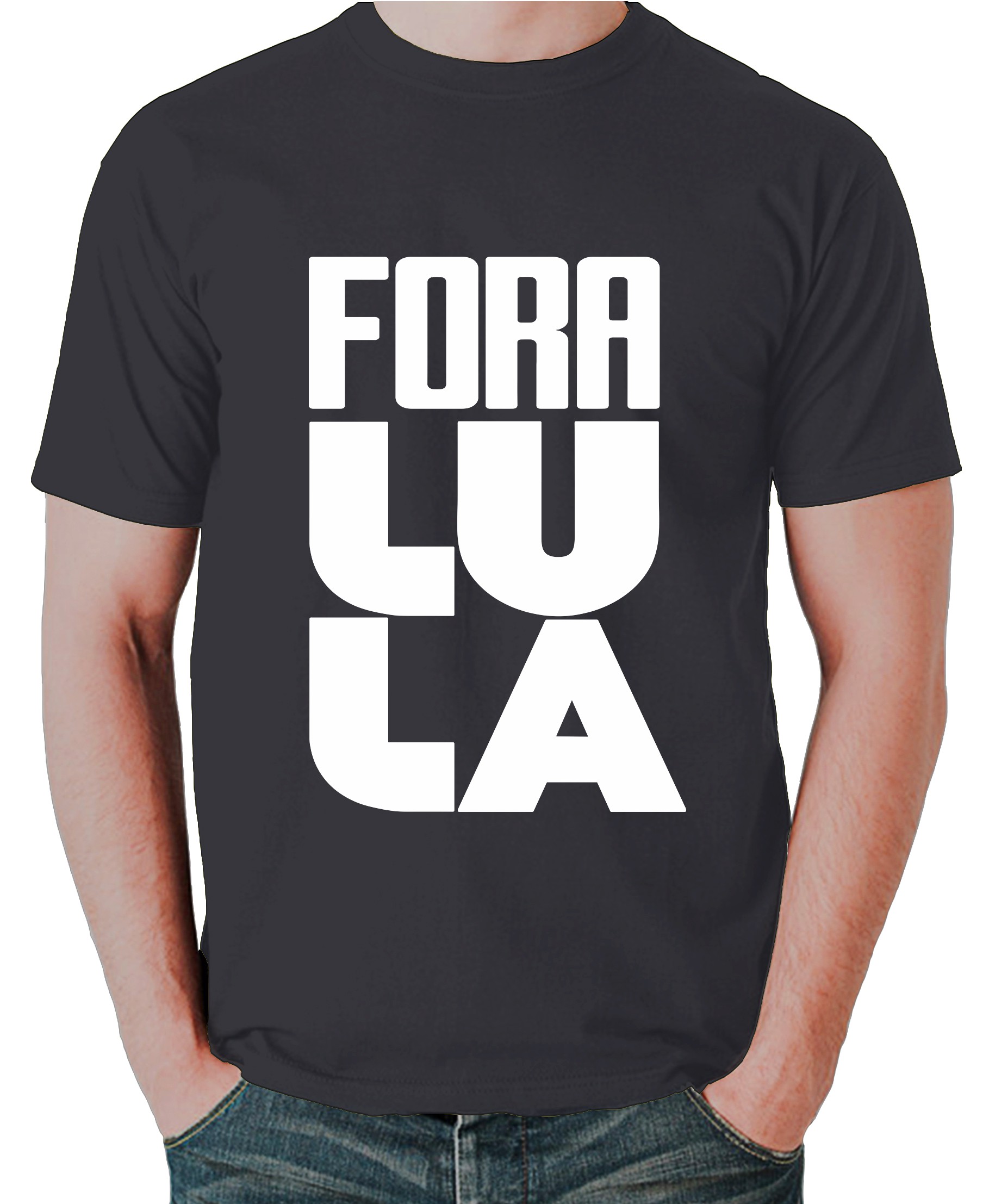 Camiseta Fora Lula (Estilizada) - DireitaStore