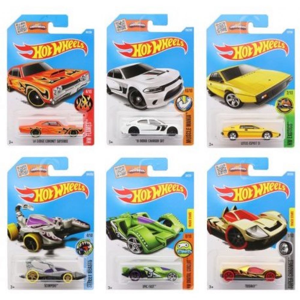 Carrinhos Colecionáveis Hot Wheels Sortidos