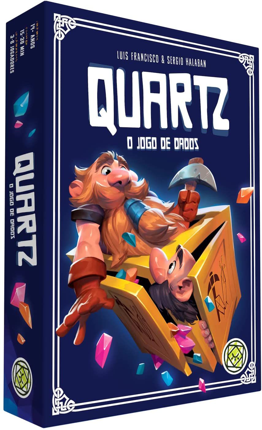 Quartz O Jogo de Dados Jogo de Tabuleiro