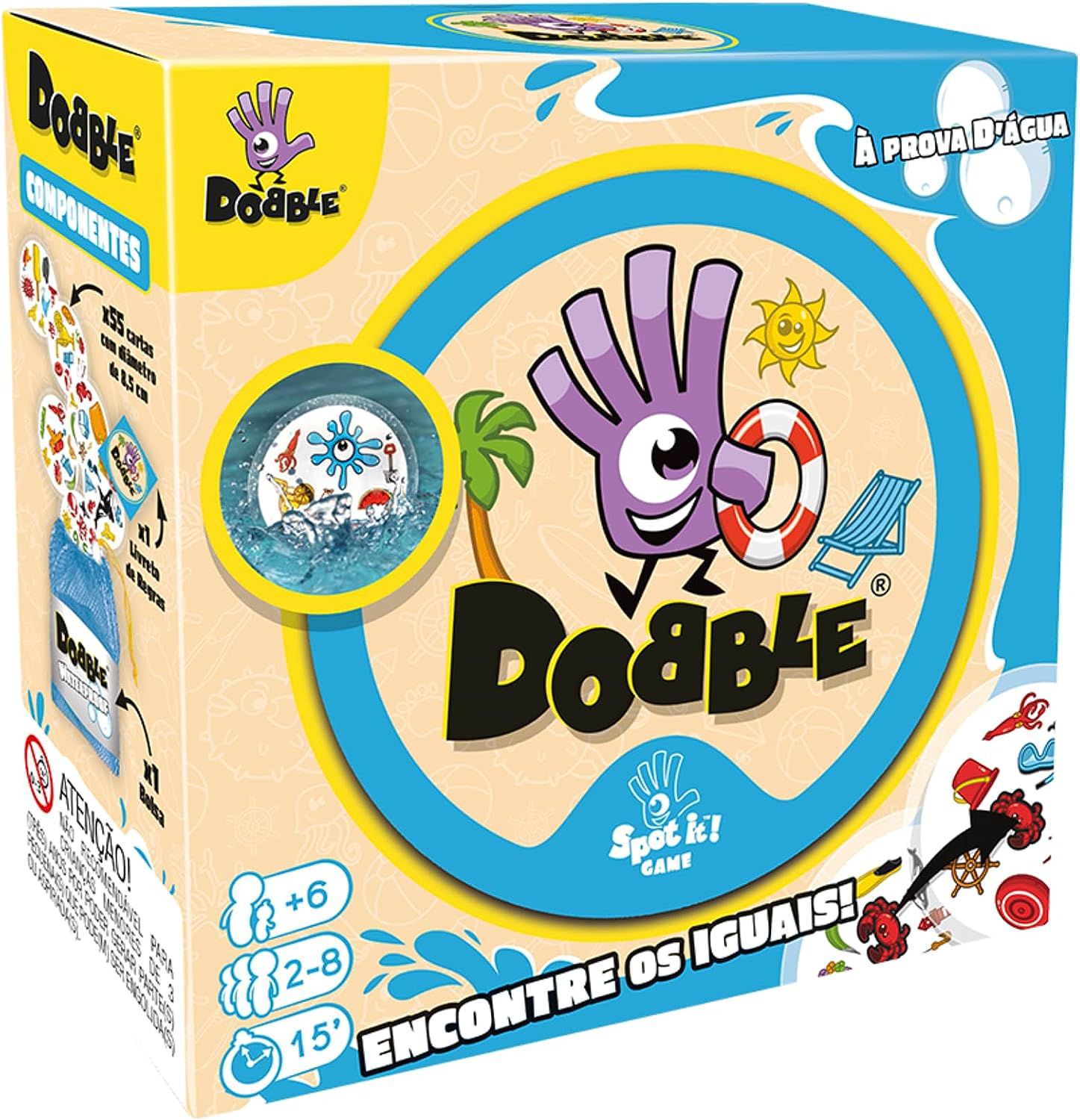 Jogo - Dobble A Prova dAgua Galápagos Jogos - Tio Gêra