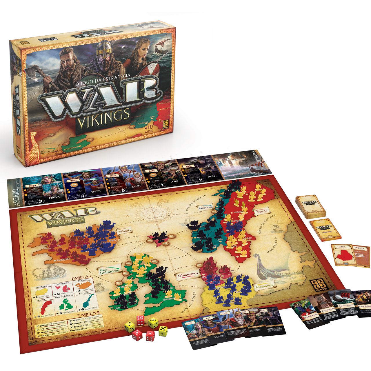 War Vikings Board Game