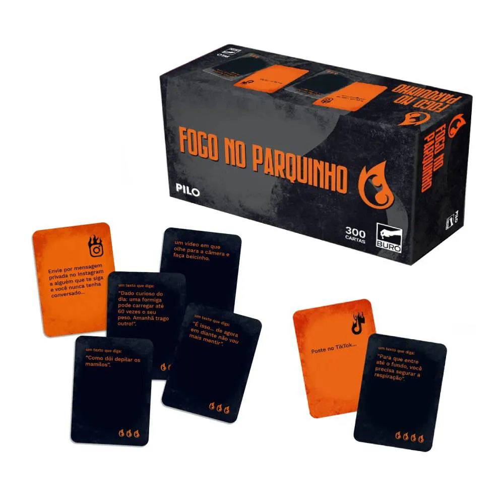 Jogo - Fogo no Parquinho Buró Games - Tio Gêra