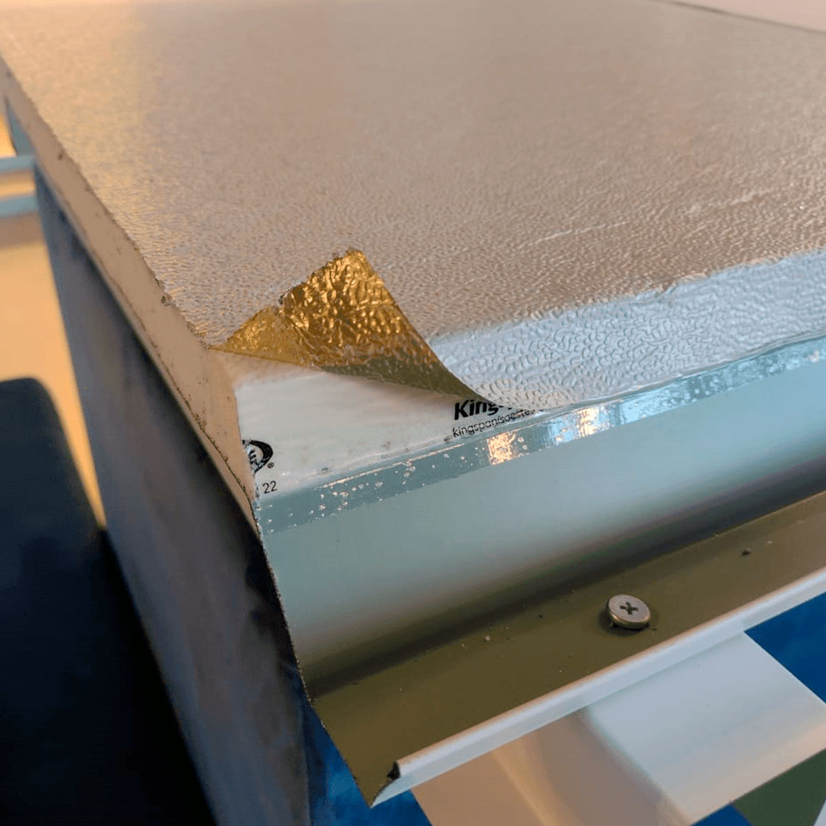 Telha Semi Sanduíche Branca - Comprar Telhas Online