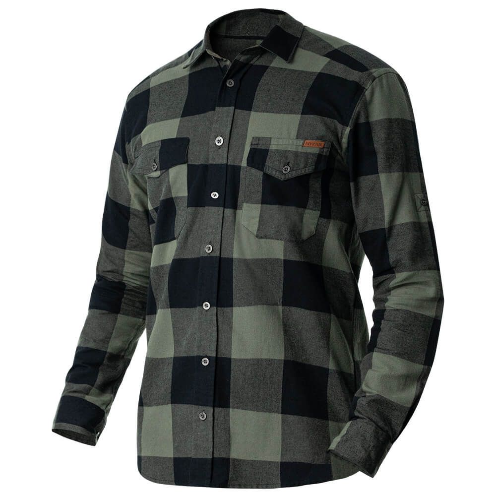 Camisa Xadrez Lumberjack Summer de Manga Longa - Invictus