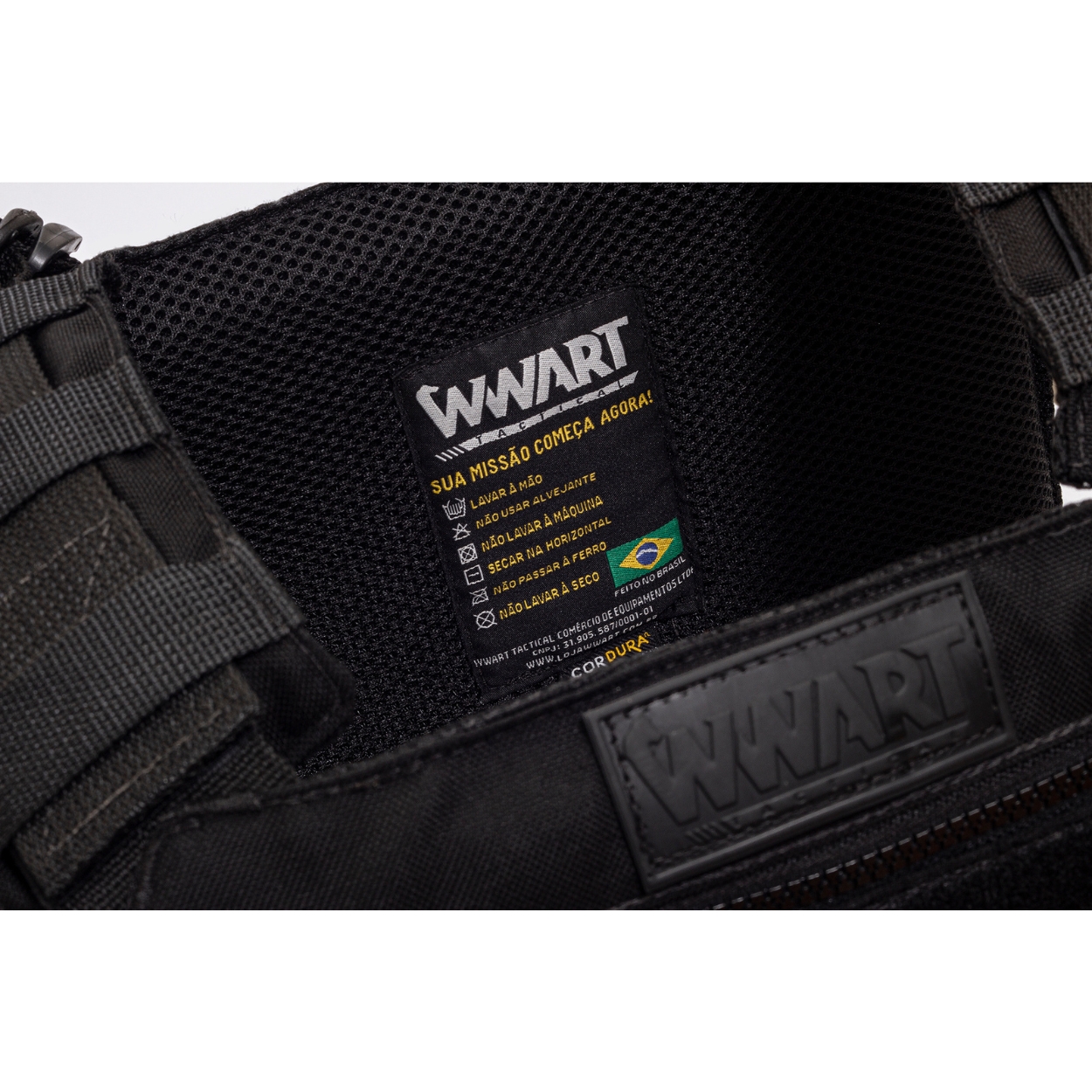 Plate Carrier CORDURA® 1000D WWART TACTICAL P1000 - Setup A - LOJA ...