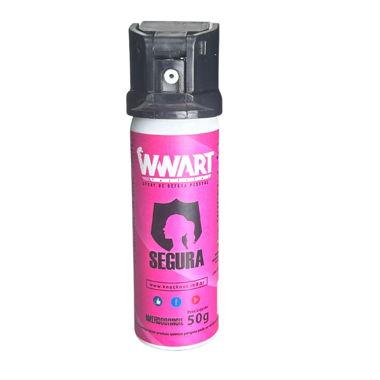 Kit Defesa para Mulheres Arma de Choque Profissional + Spray LOJA