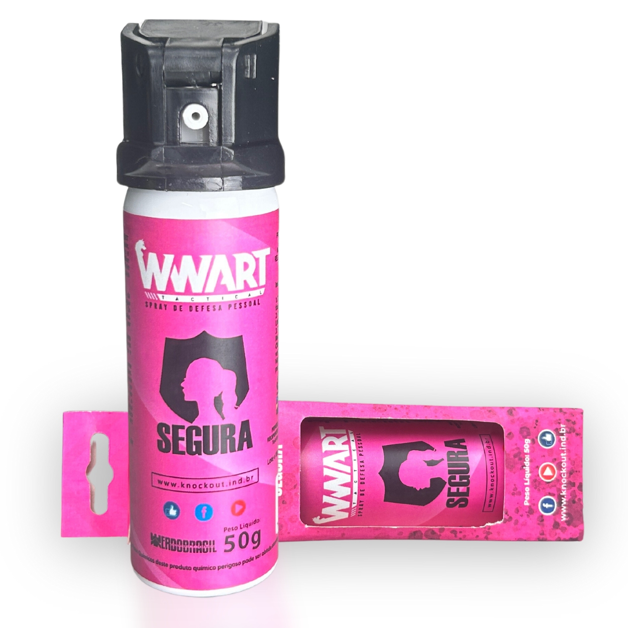 Kit Defesa para Mulheres Arma de Choque Profissional + Spray LOJA