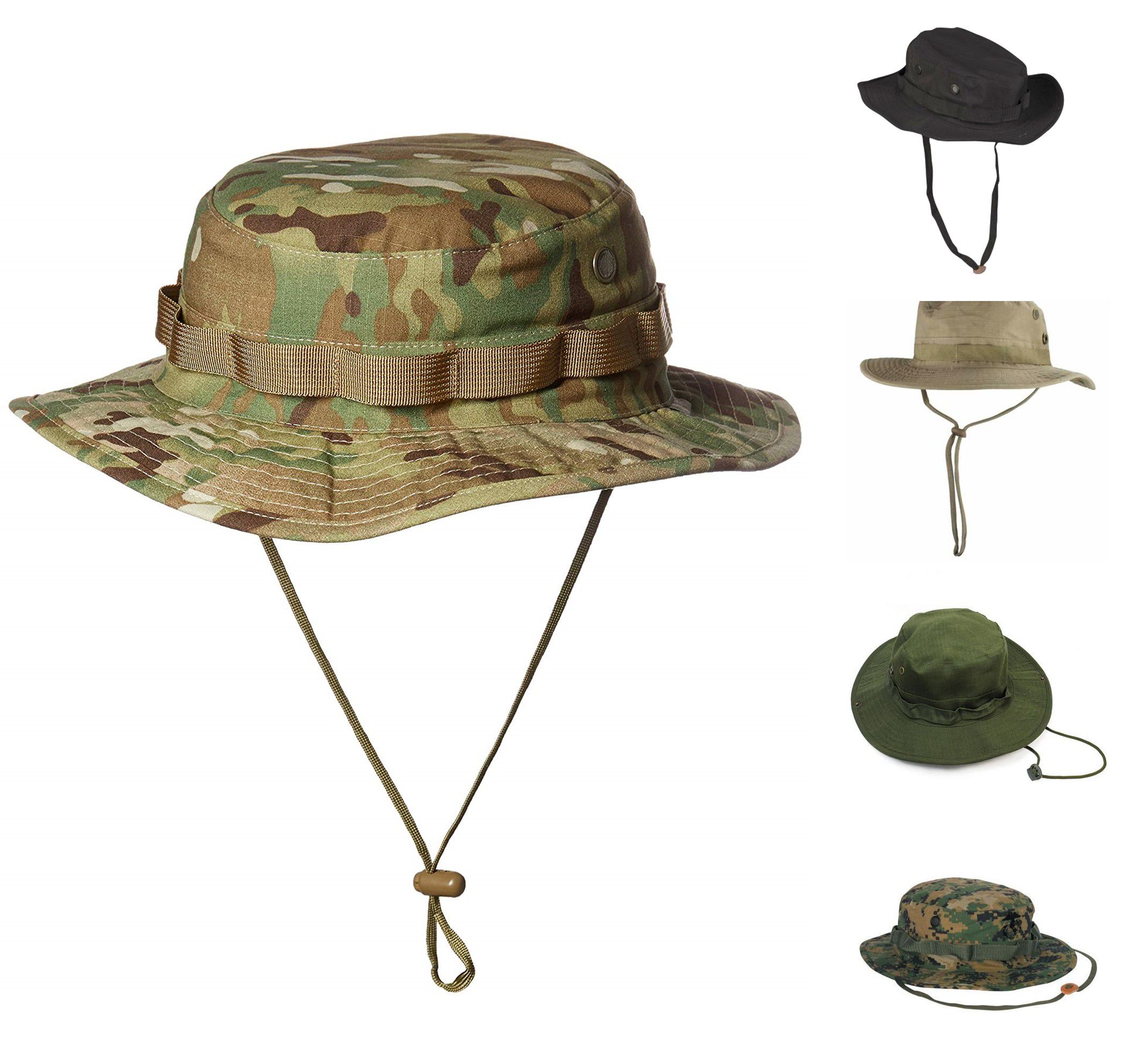 Chapeu Selva - Boonie Hat - Chapeu Militar - LOJA WWART - Tático Militar, Airsoft, Aventura, Outdoor