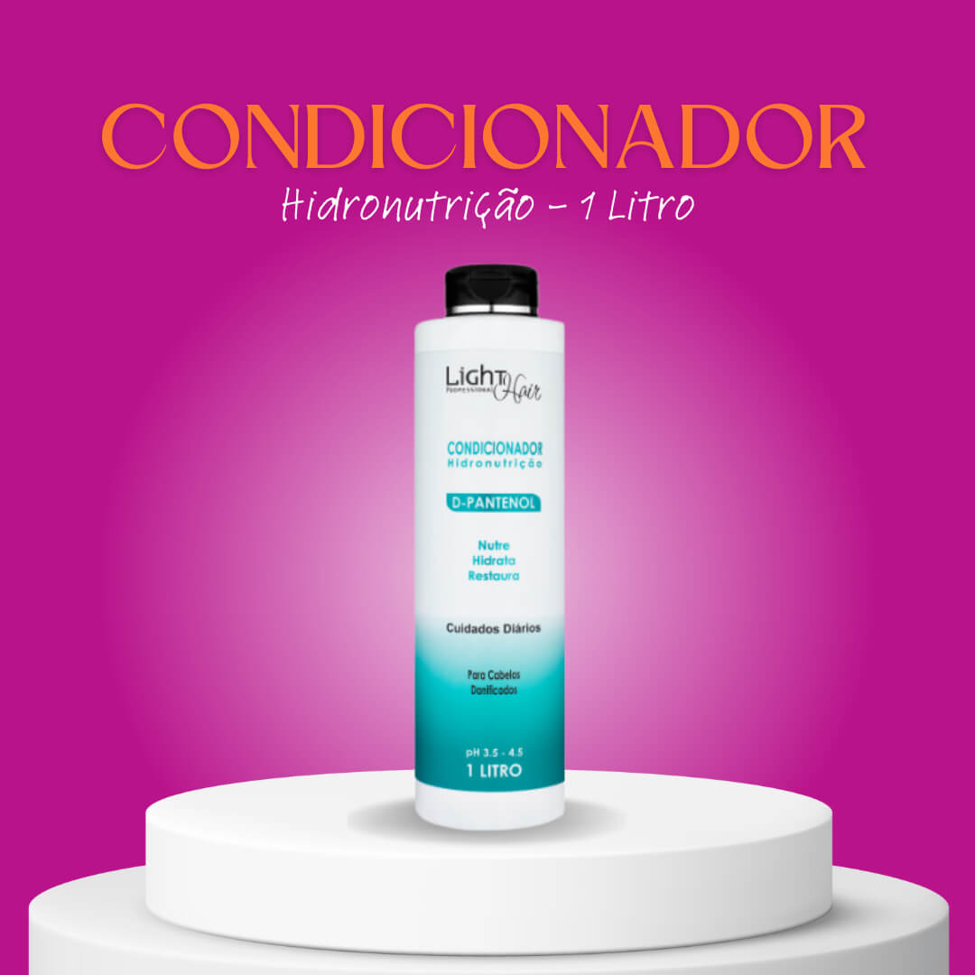 Condicionador D-pantenol Hidronutrição - 1L Light Hair - Loja