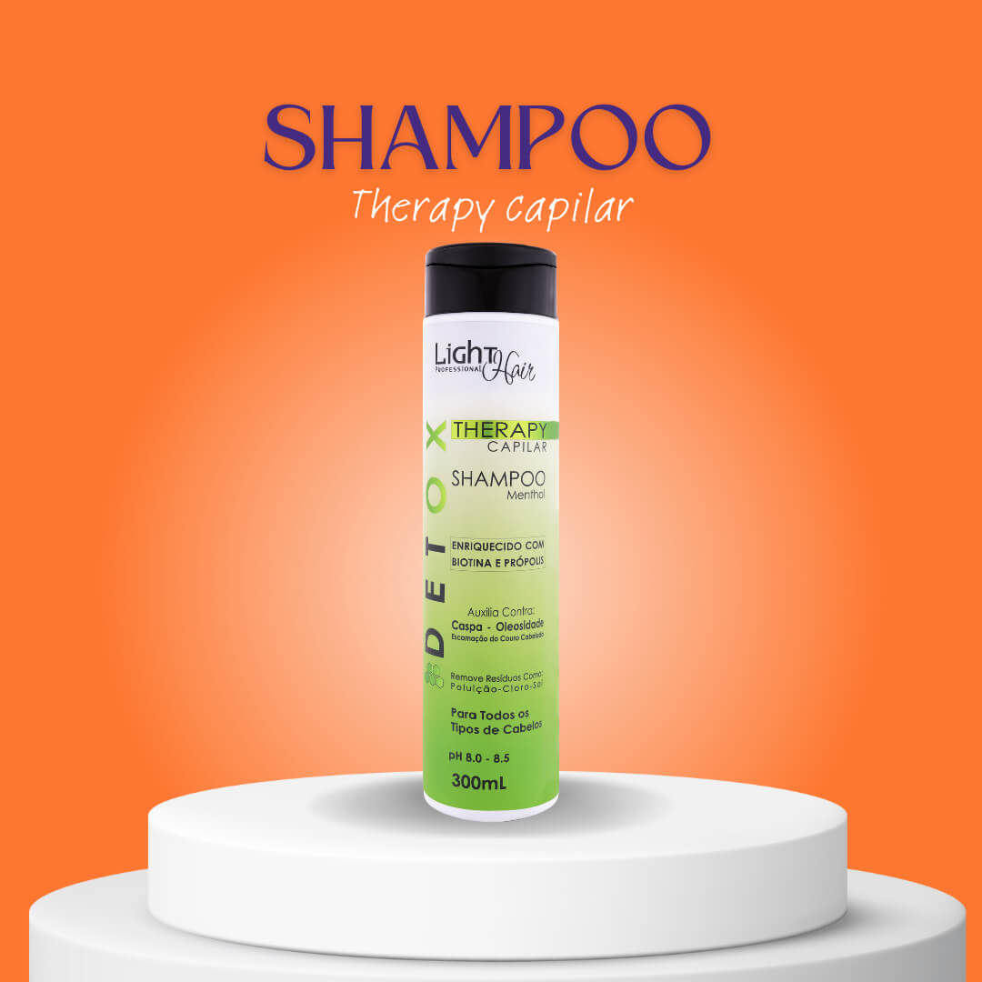 Shampoo Detox Terapy Capilar Higienizador - 300ml Light Hair