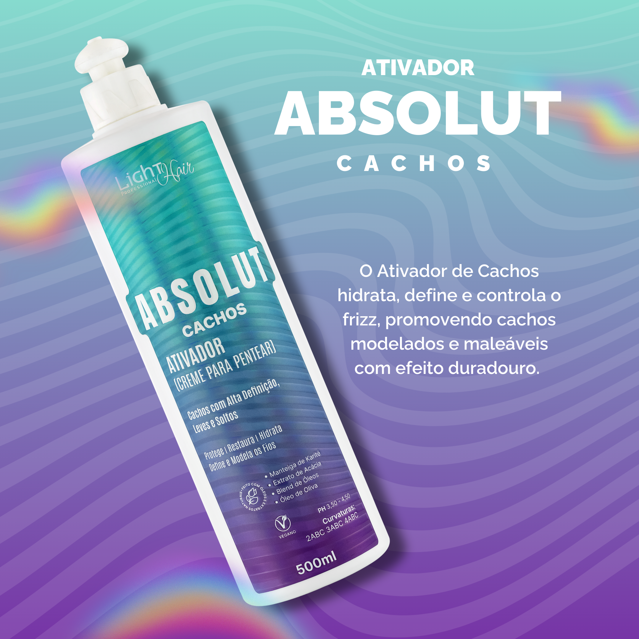 Kit Absolut Cachos - Light Hair - Loja Light Hair Professional