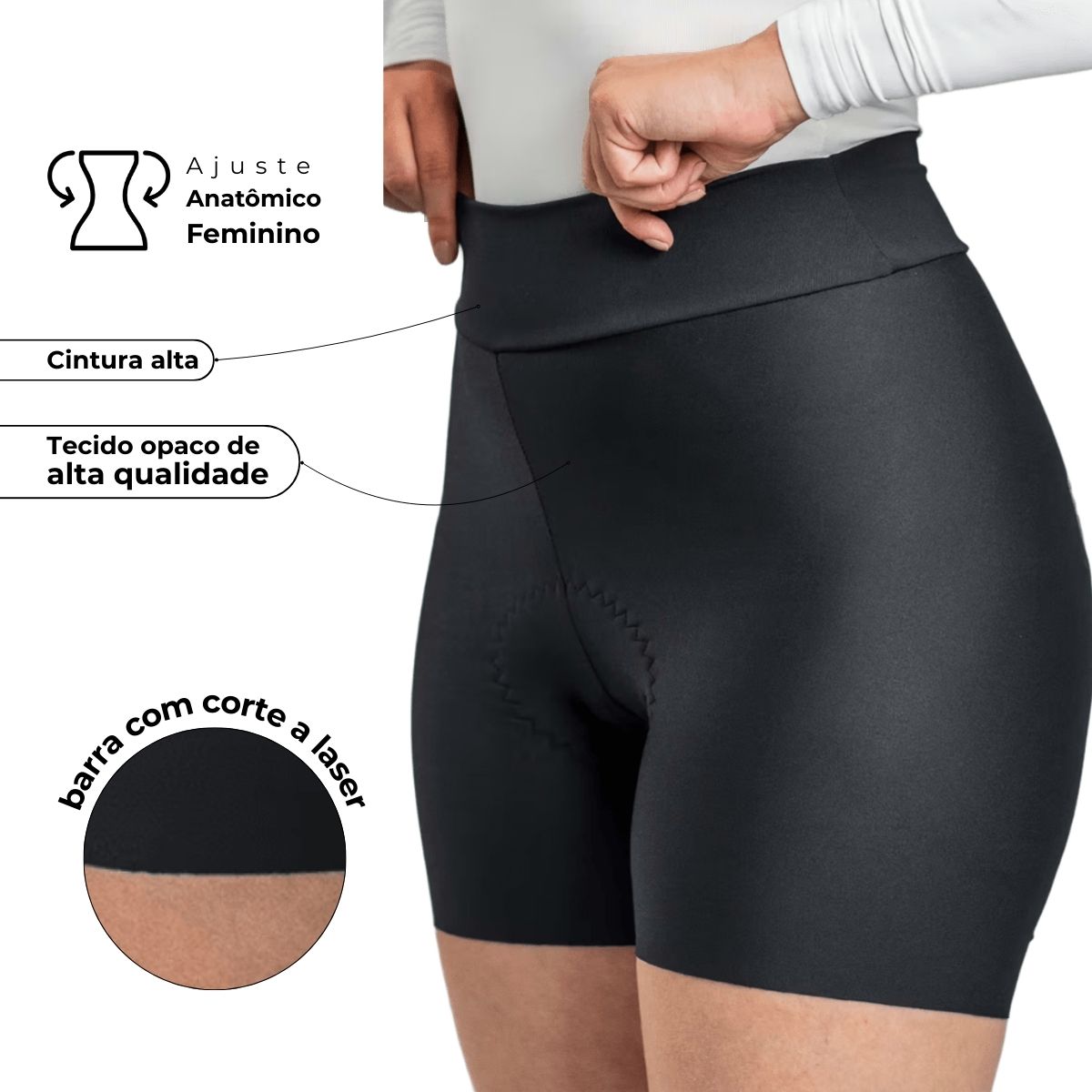 Short ciclismo feminino Free Force Classic Invert 3D Pro - 4Bike ...
