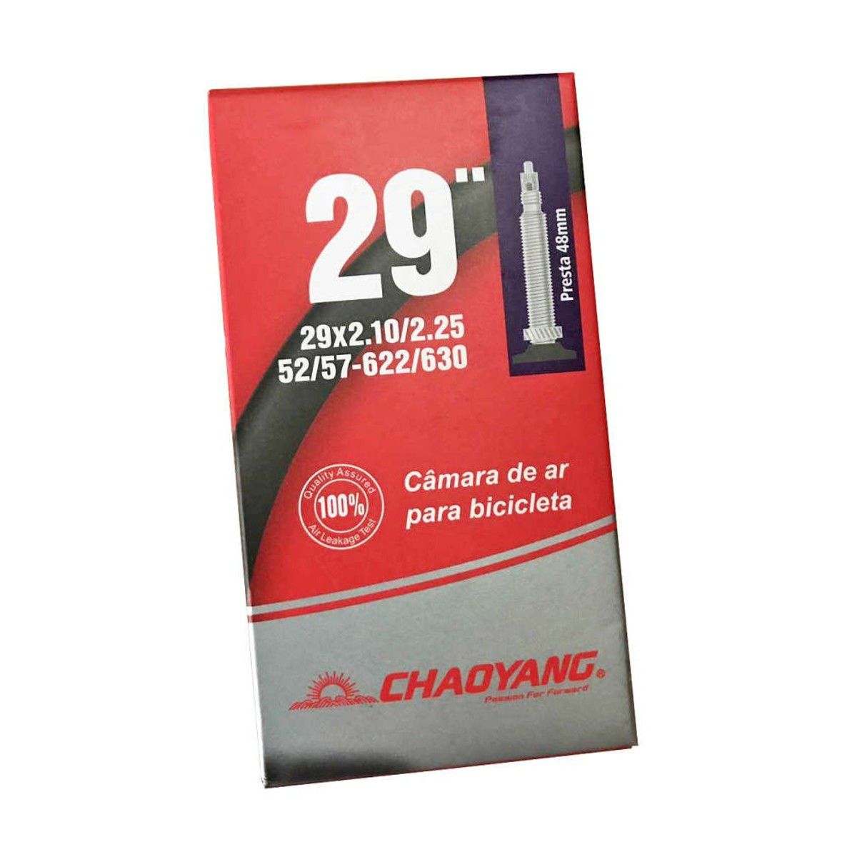 C mara de ar aro 29 Chaoyang 29 x 2.10 2.25 bico fino 48 mm
