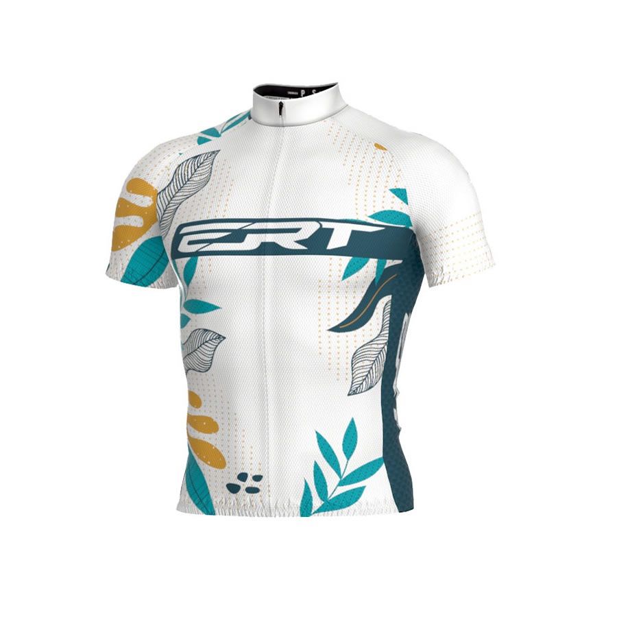 Camisa de ciclismo ERT Classic Floral branca unissex - 4Bike Shop - Roupas  para ciclismo, acessórios e muito mais