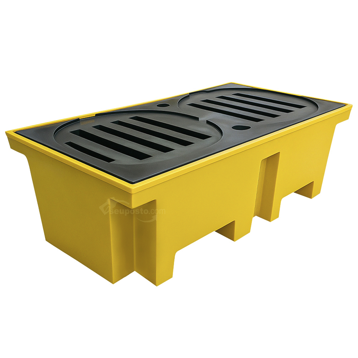 Pallet de Contenção Para 2 Tambores - 255 Litros