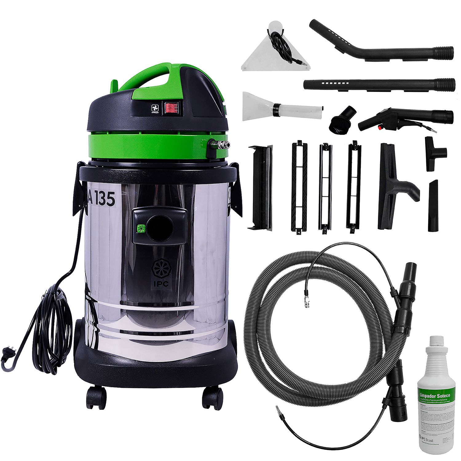Extrator e Aspirador de Pó e Liquido 35 Litros 1400W 220V - SeuPosto ...