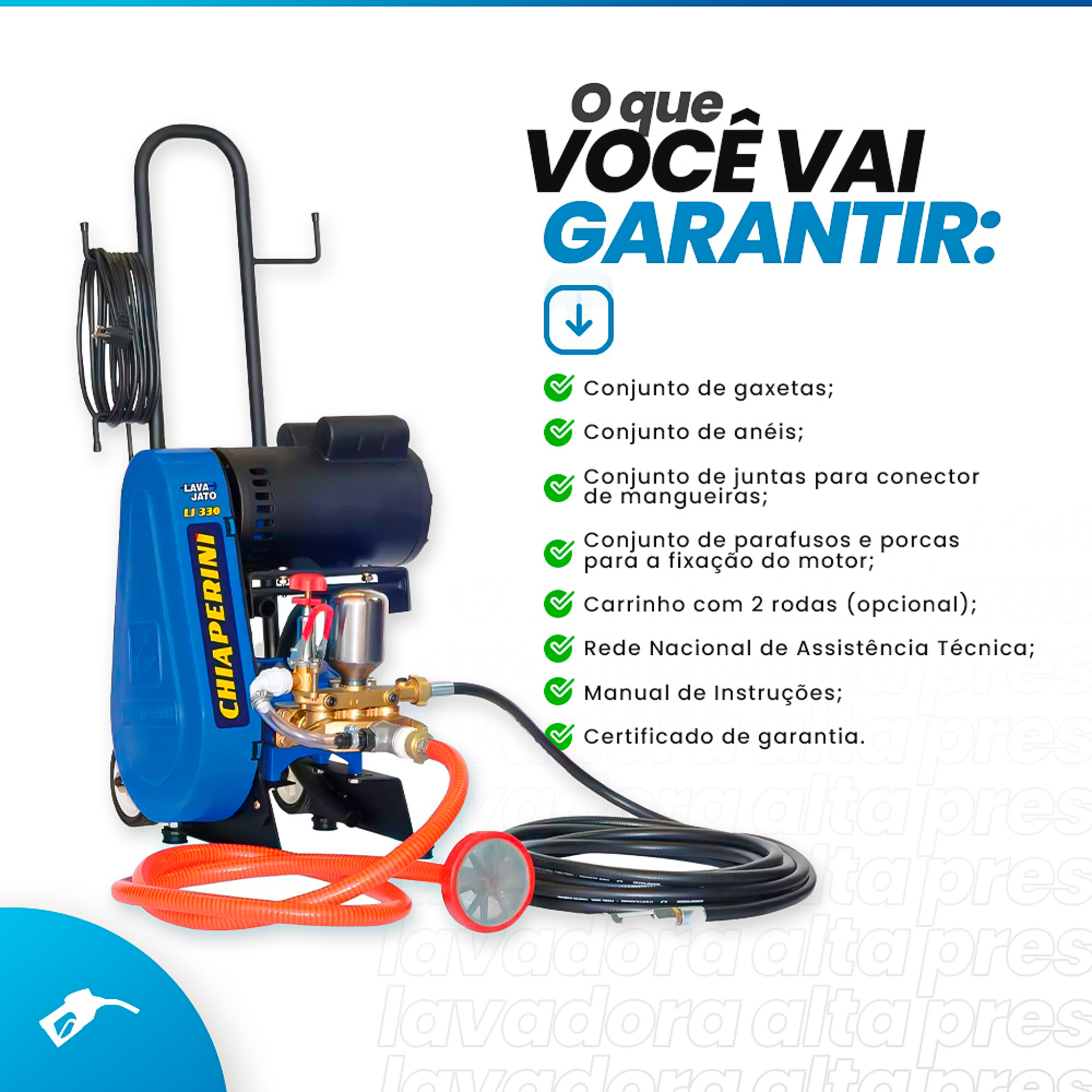 Lavadora Lava Jato LJ330 - CHIAPERINI 127/220V - SeuPosto.com ...