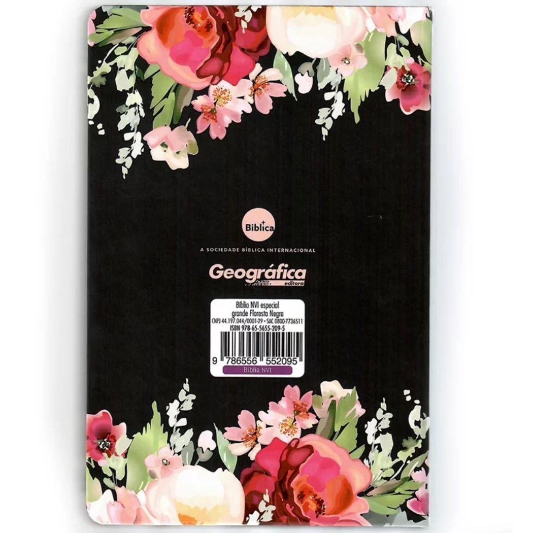 Bíblia NVI Floresta Negra - Capa Dura | Livraria 100