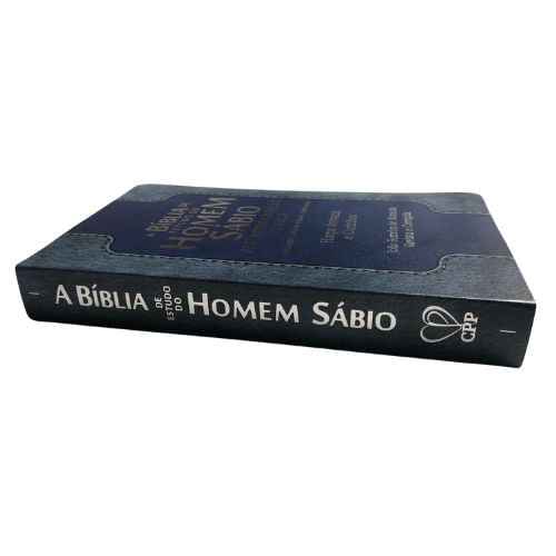 A Bíblia de Estudo do Homem Sábio RC | Livraria 100% cristão - 100% ...