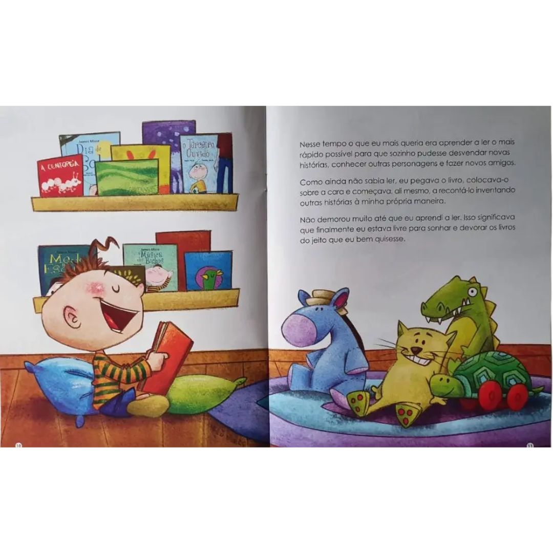 O Menino que Devorava Livros - Cartonado | 100% Cristão - 100% Cristão | Há  20 anos distribuindo materiais que transformam vidas!