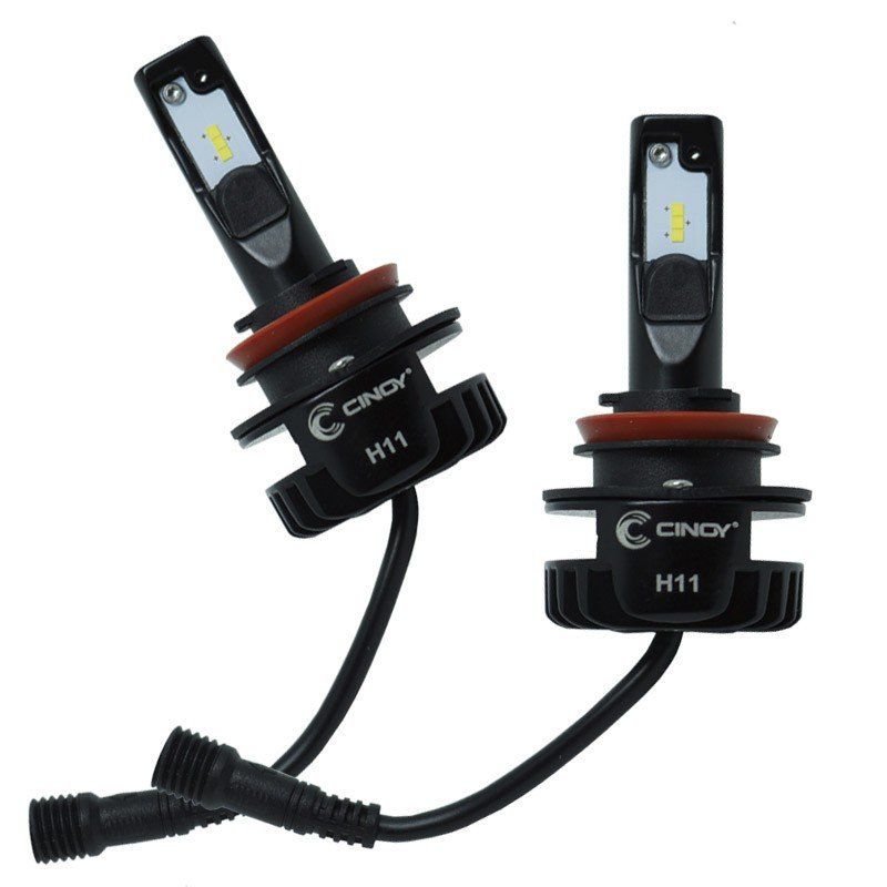 Kit Lâmpadas Super Led Plus Cinoy H11 6500k 12v bivolt 32w 12000 Lúmen