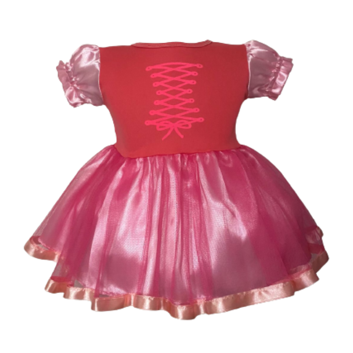 Vestido Infantil Princesa Aurora - Bela Adormecida