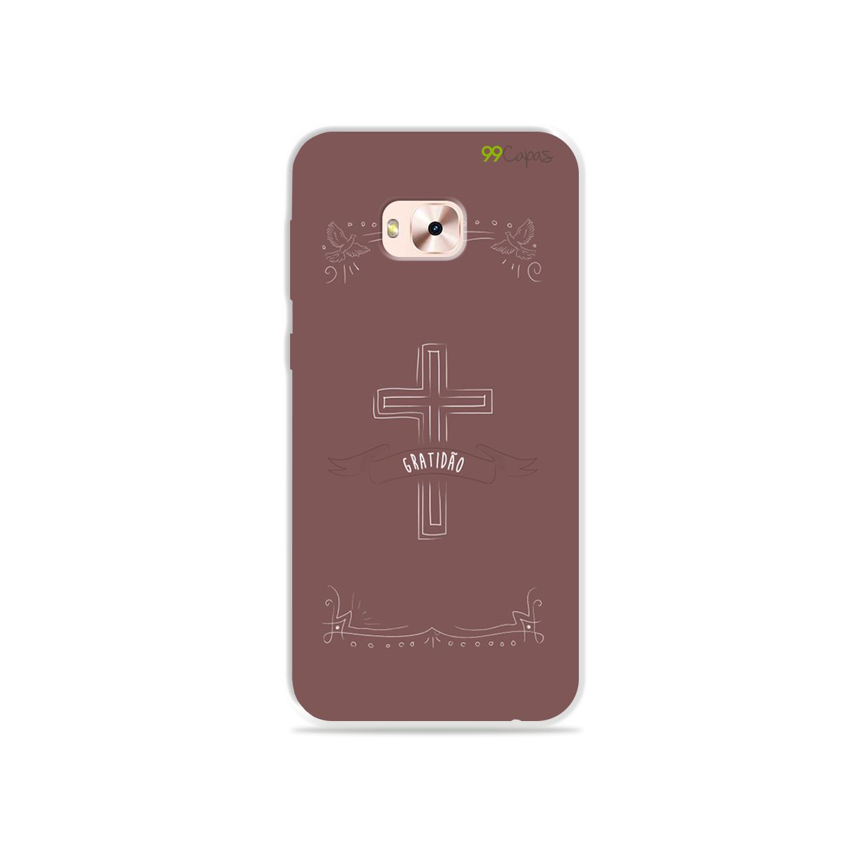Capinha para Zenfone 4 Selfie Pro - Gratidão - 99capas - Capinhas e cases  personalizadas para celular