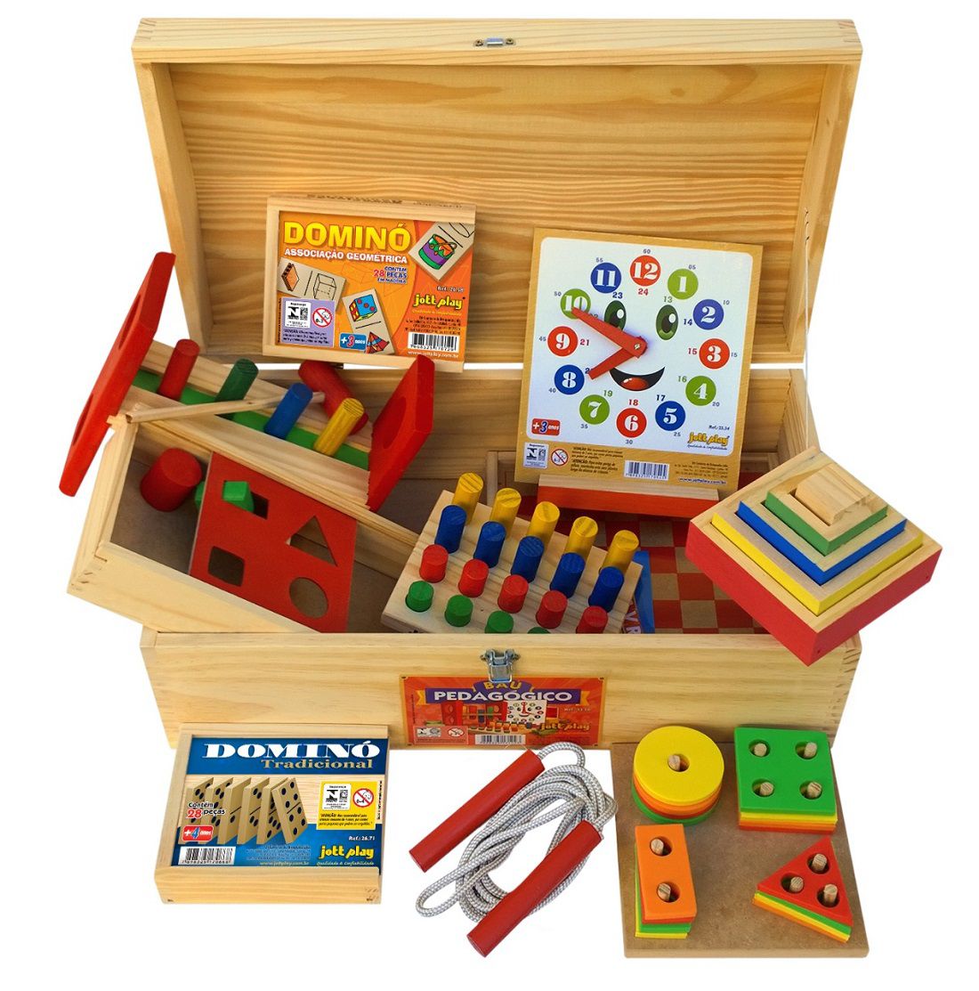 Quebra cabeca kit com 5 jogos - JottPlay - Compre brinquedos