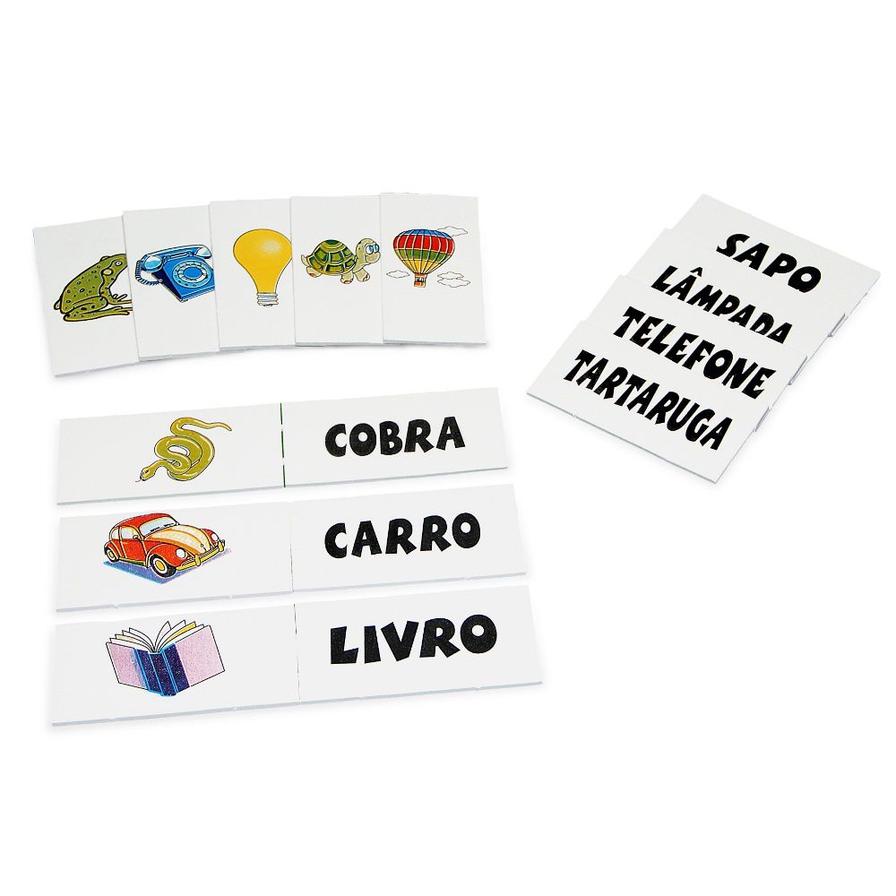 Jogo Cartas para Ditado com 40 peças