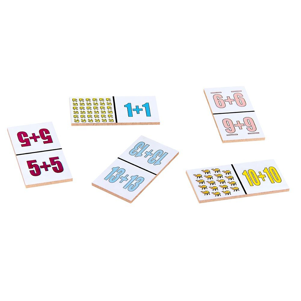 Dominó Jogo Educativo Pedagógico 28pcs Mdf - Patrulha Canina