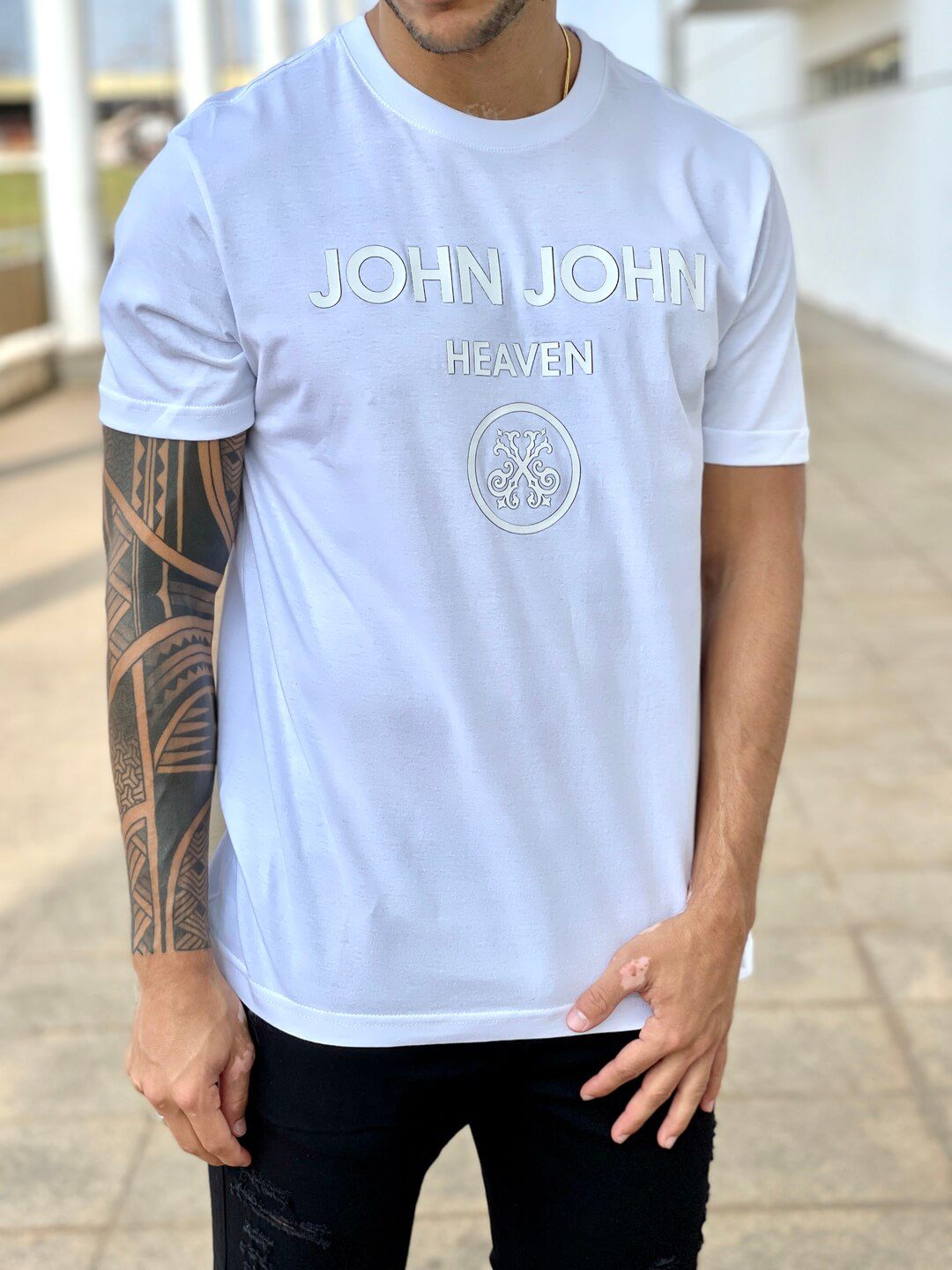 Camiseta Heaven Branco - John John - Imperium Store