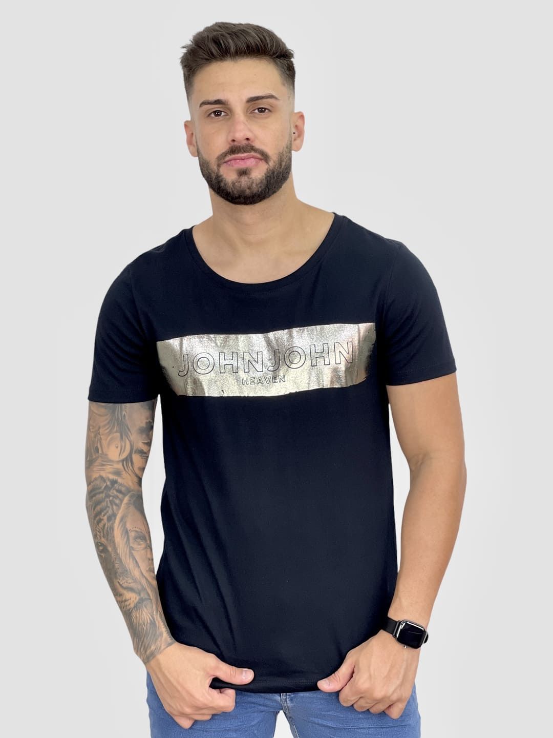 CAMISETA BRANCA CAVEIRA JOHN JOHN - Imperium Store