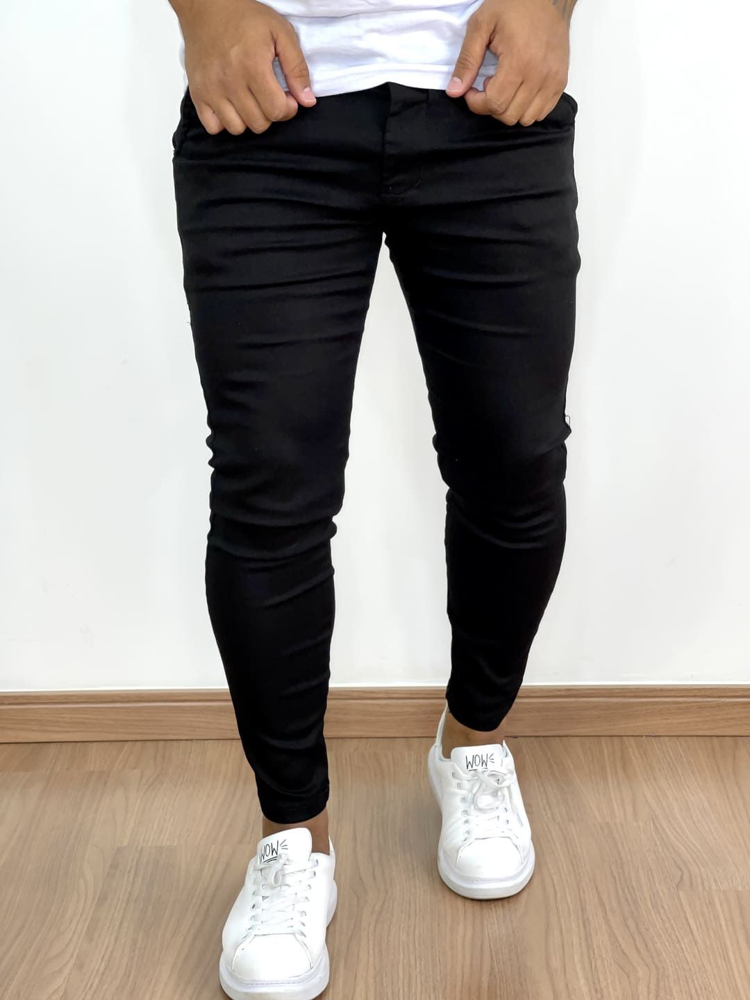 Calça best sale acetinada masculina