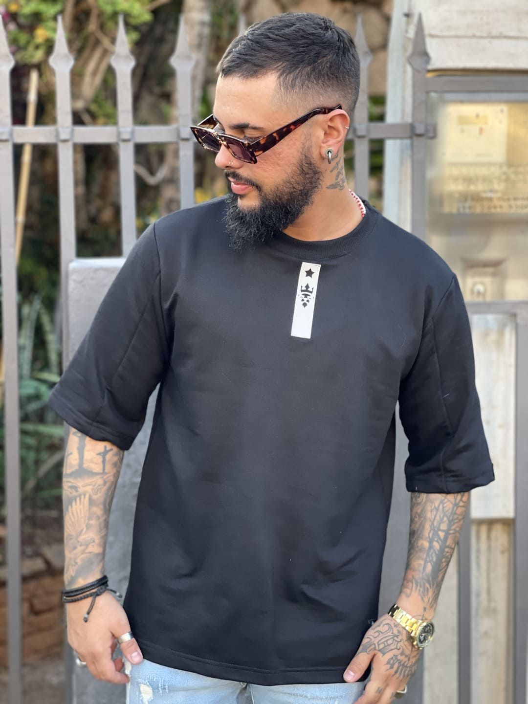 Camiseta Oversized Preta – Brate Infinity – Maccstore – Moda Masculina em  Campinas SP.