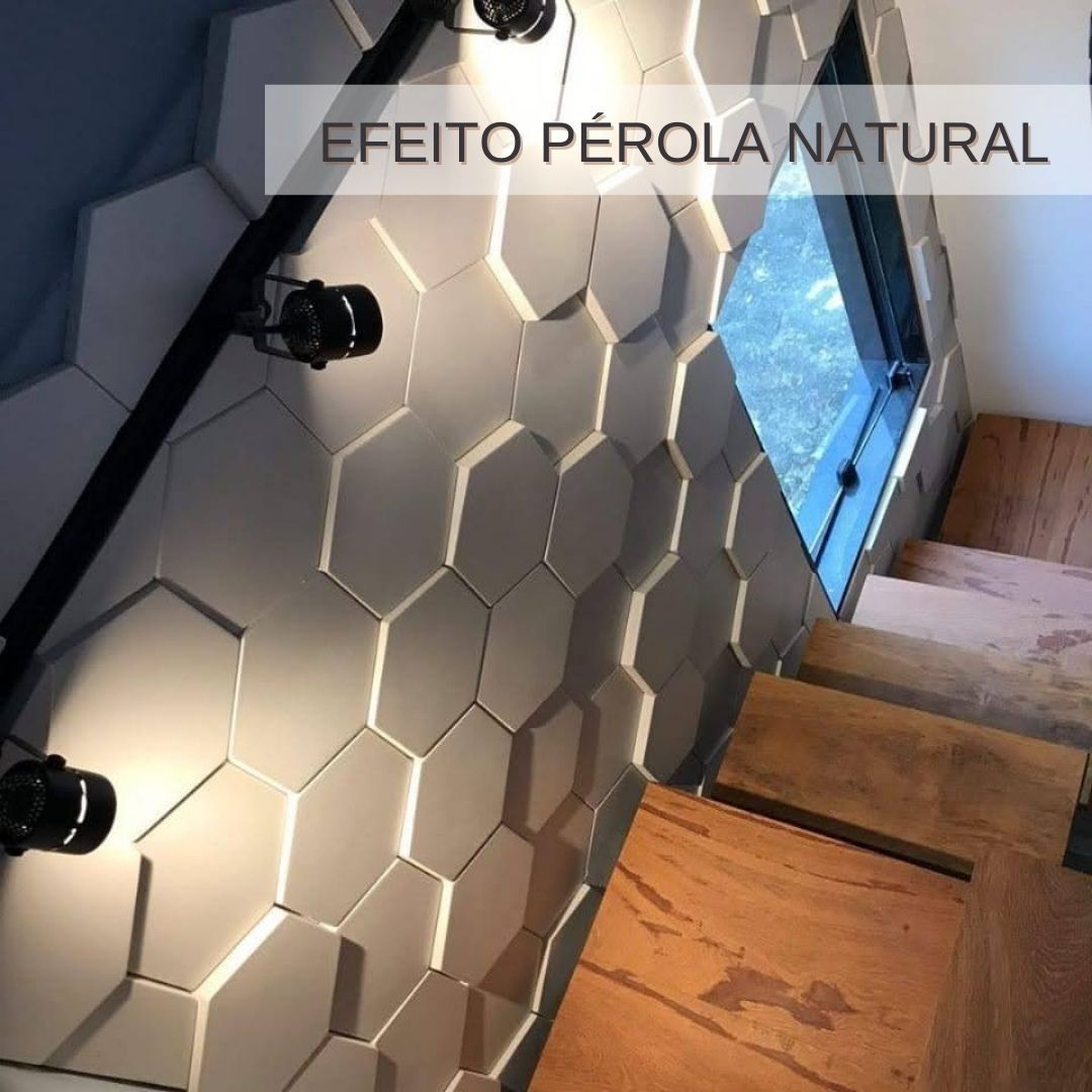 Tinta metálica efeito Pérola Natural base automotiva kit L Aço Corten Tintas