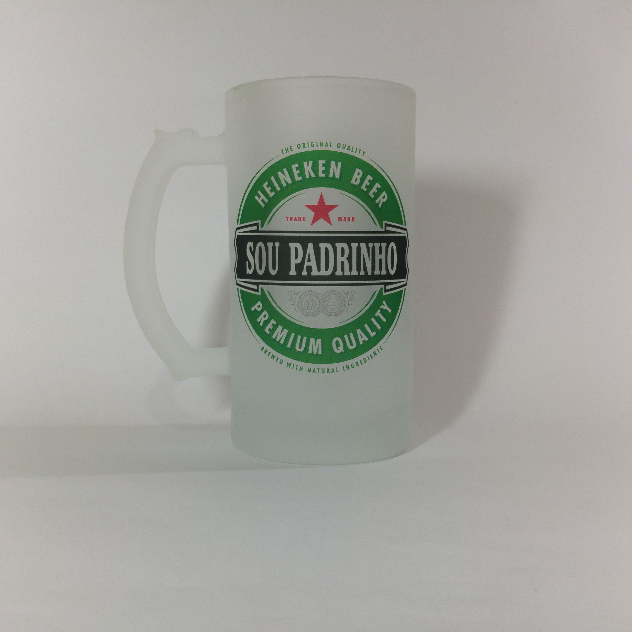 Caneca De Chopp Personalizada Vidro - Arte Personalizada